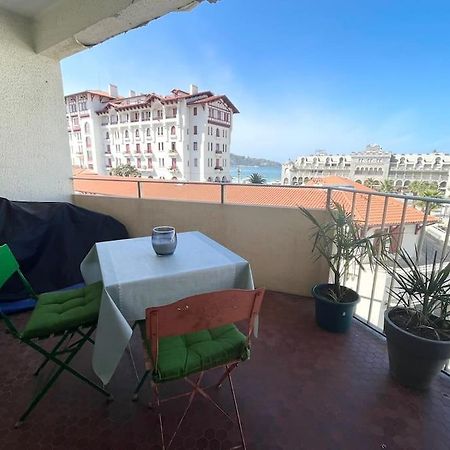 Hendaye Plage Charmant Studio 2Pers Avec Grande Terrasse Vue Mer Екстер'єр фото