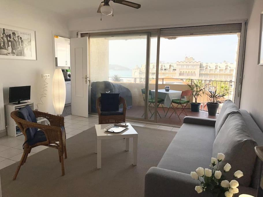 Hendaye Plage Charmant Studio 2Pers Avec Grande Terrasse Vue Mer Екстер'єр фото