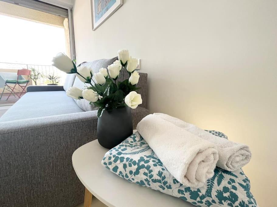 Hendaye Plage Charmant Studio 2Pers Avec Grande Terrasse Vue Mer Екстер'єр фото
